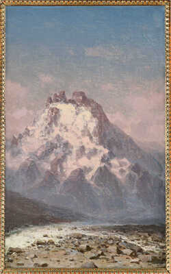 Занковский Илья Николаевич.  Горная вершина (Ушба)